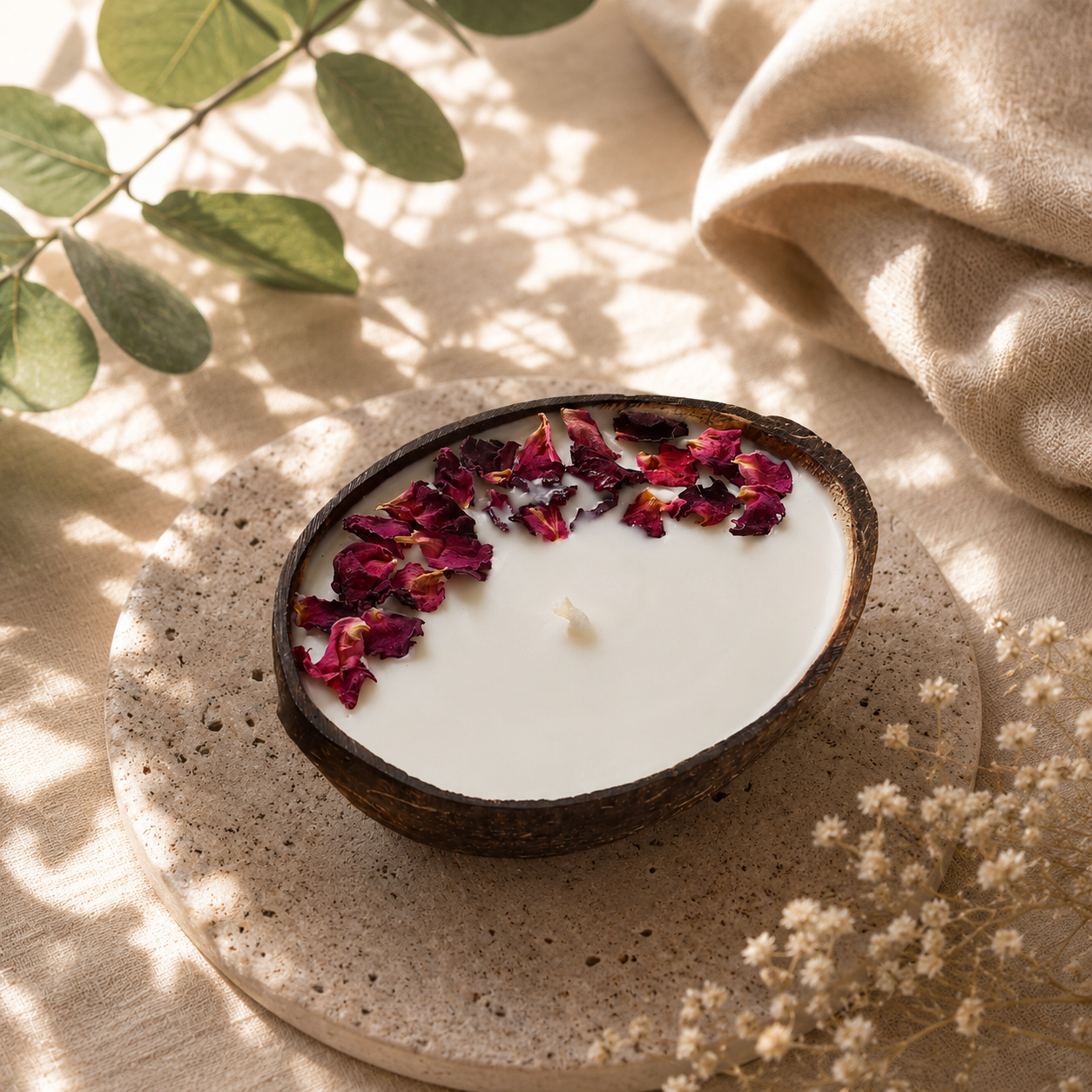 The Coconut Glow - Rose Notes