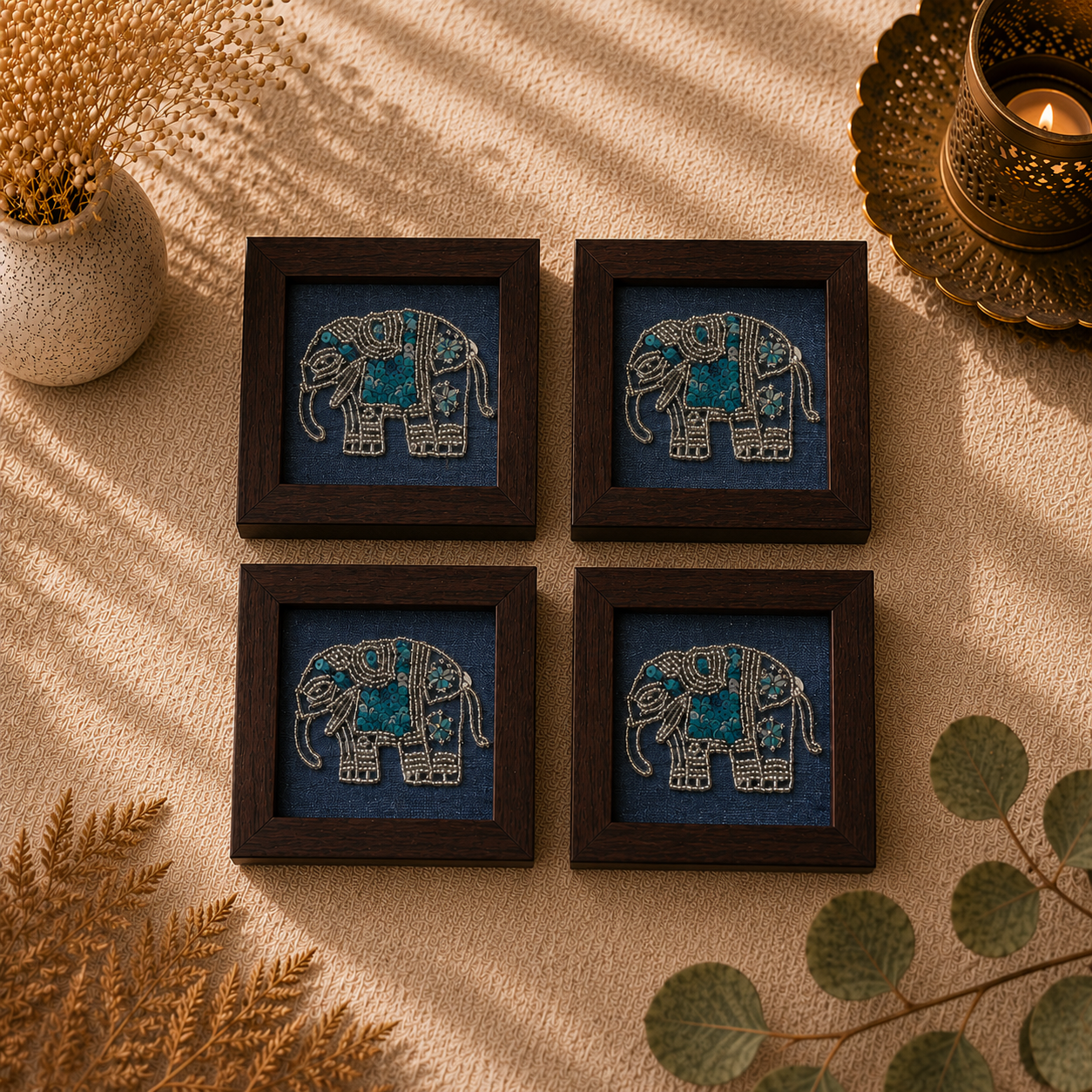 The Zardosi Signature Coasters